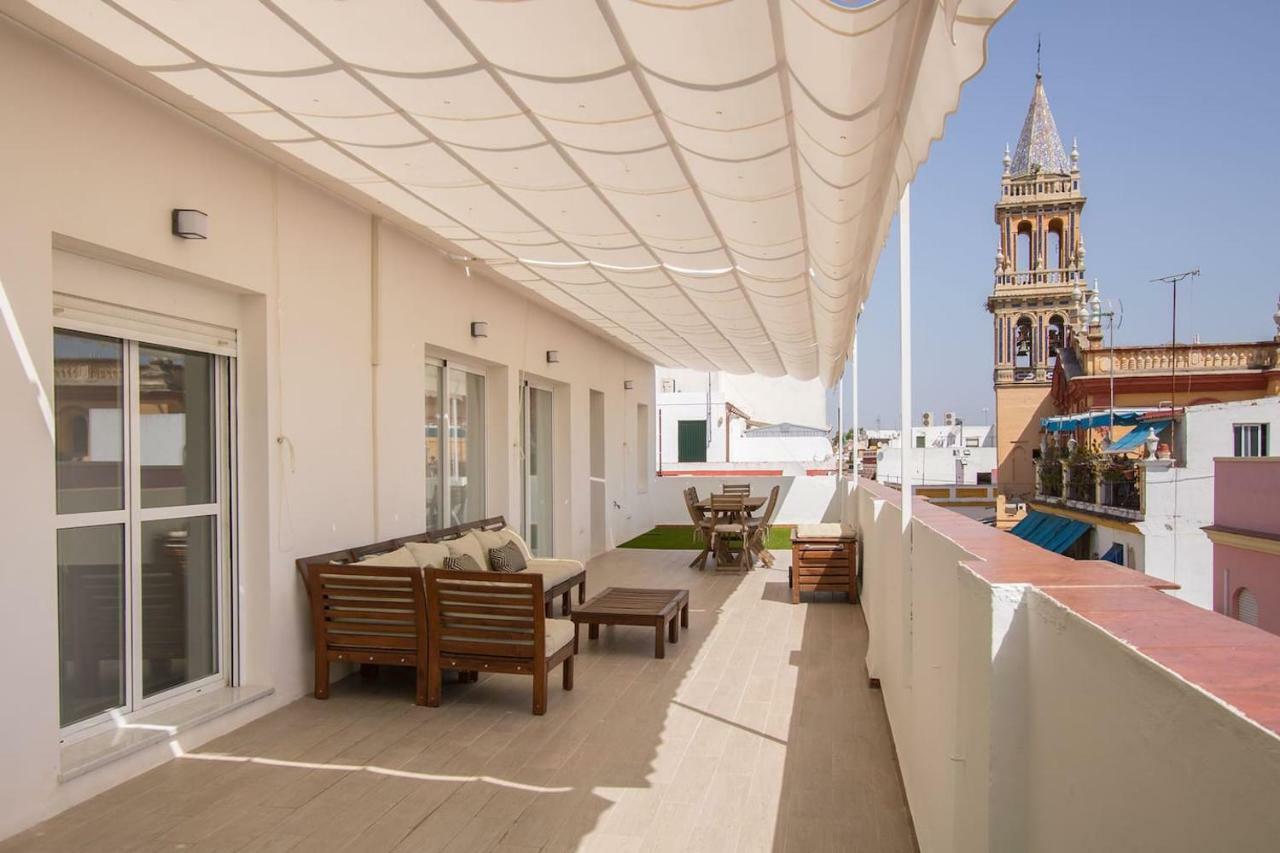 Triana Deluxe Skyview Appartement Sevilla Buitenkant foto