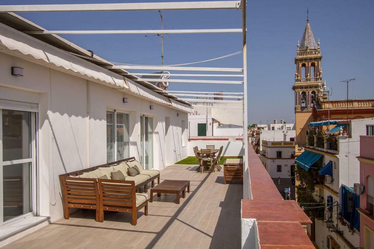 Triana Deluxe Skyview Appartement Sevilla Buitenkant foto