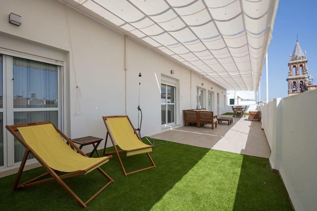 Triana Deluxe Skyview Appartement Sevilla Buitenkant foto